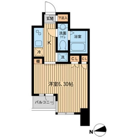 KDXレジデンス東新宿の物件間取画像